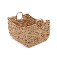 Boba - Set de 3 paniers en jacinthe d'eau tressée main – vue 3 – Produit artisanal fait à la main · Kuênia