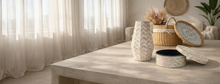 Bienvenue chez Kuênia – ambiance d'art de la table & décoration en matières naturelles